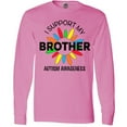 thumbnail image 3 of Inktastic I Support My Brother Autism Awareness Long Sleeve T-Shirt, 3 of 5