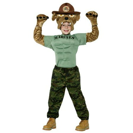 Chesty The Marine Bulldog Child Costume