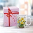 thumbnail image 4 of Charming Daffodil Coffee Mug - 11 Ounces, Great for Plant Moms and Floral Decor, 4 of 8
