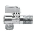 thumbnail image 1 of Brass Angle Stop Valve, Water Shut Off Single Control Globe Valve  for Toilet, 1 of 7