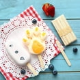 thumbnail image 3 of Coofit 100PCS Ice Cream Stick DIY Safe Creative Wooden Popsicle Stick Ice Pop Stick, 3 of 10