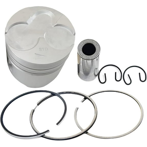 4D56 Piston Piston Rings For PICKUP PAJERO L200 L300 For Mitsubishi 4D56 4D56T Engine Piston Diameter 91.1mm STD 4D56 piston Rings set Piston MD103318 MD050021