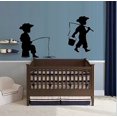 thumbnail image 2 of Decal ~ Little Fishermen #1 and #2 ~ WALL DECAL 15" X 20" and 20" x 21", 2 of 6