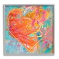 thumbnail image 4 of Stupell Industries Street Style Graffiti Heart Shape Bold Paint Splatter Painting Gray Framed Art Print Wall Art, Design by Porter Hastings, 4 of 5