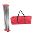 thumbnail image 1 of Soporte de trabajo portátil con bolsa de almacenamiento de tela Oxford, resistente, práctico, fácil de instalar, patas de mesa de camping para casa, 6 patas, 1 of 8
