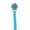 Teal, variant on Quilted Crystal Pacifier Clip with Solid Ribbon, Blue Shades