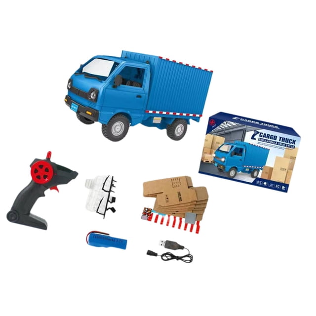 Coche de juguete RC Hugo 1/16 Camión de juguete Azul para practicar desarrollo cognitivo