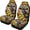 Sunflower Cow Butterfly Wooden, variant on ZIATUBLE Sunflower Cow Car Front Seat Covers Butterfly Wooden Auto Seats Protectors 2 Pcs Universal Fit for SUV Sedan Van Stretchy Vehicle Bucket Seat Covers Car Accessories for Interior Decor