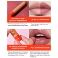 thumbnail image 6 of Wuljfeng Wonderskin Lip Stain Velvet Air Crayon Lipstick Color Charm Lasting Non Fading Lipstick Makeup Nourishing Lipstick with A Finish Long Lasting Not Fade Lipstick Lip (E), 6 of 9