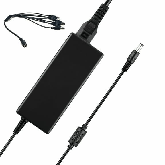 KONKIN BOO Compatible Adapter (12V 7A)   1 to 8 Power Splitter Replacement for Cameras CCTV Surveillance Power