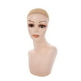 thumbnail image 2 of Female Mannequin Head, Manikin ,Multifunctional Smooth Hat Display Rack , Display Stand for Hats Necklace s Making Styling Style A, 2 of 10