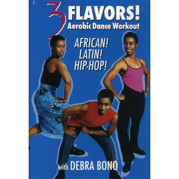 3 Flavors Aerobic Dance Workout African, Latin (DVD