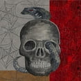 thumbnail image 2 of Reed, Tara 12x12 Black Ornate Wood Framed with Double Matting Museum Art Print Titled - Something Wicked Skull, 2 of 4