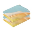 thumbnail image 2 of Fried Eggs Hand Towel Bath Towels Face Towels Cotton Absorbent for Home Hotel Spa Swimming Yoga Sports Decorative Towel Set of 2, 2 of 8