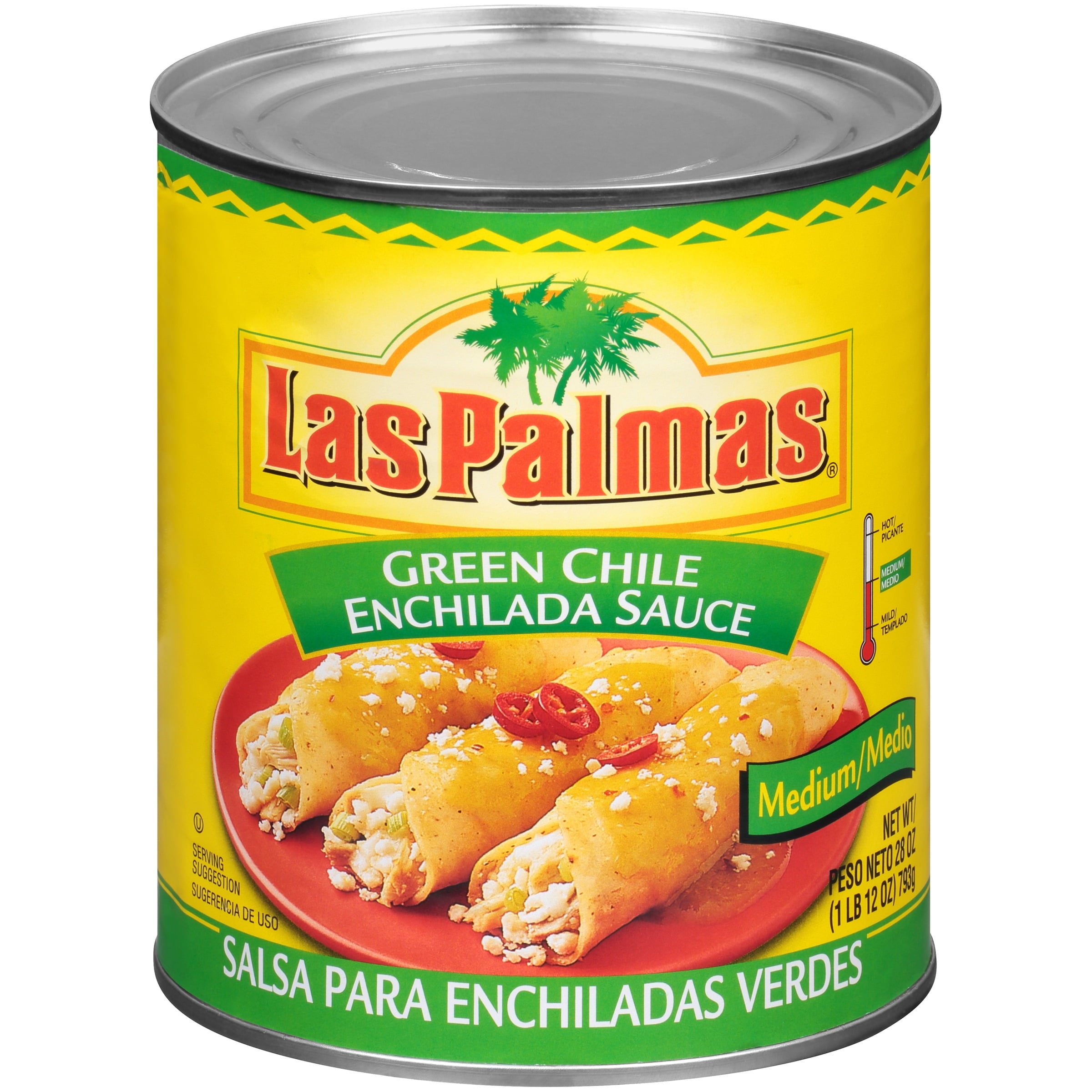 Las Palmas® Medium Green Chile Enchilada Sauce 28 oz. Can