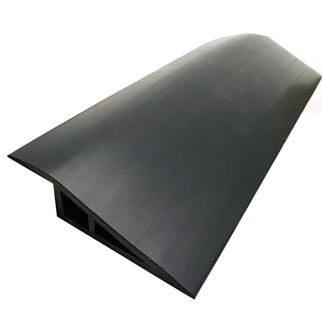 HEVIRGO Bande de Transition de Sol 10/15mm Auto-Adhésive Imperméable PVC Découpable Résistante à l'Usure Étanchéité Universelle Tapis pour Carrelage Sol Porte Seuil Bande Fournitures Maison