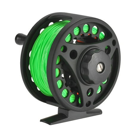 2 1BB Large Arbor Fly Fishing Reel Lightweight Machined Aluminum Alloy Fly Fishing Reel With Line