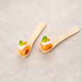thumbnail image 3 of Eco Luxe Rounded Square Natural Bamboo Tasting Spoon - 3 1/2" - 100 count box, 3 of 10