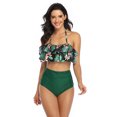 thumbnail image 1 of Faithtur Maillot de Bain Maman et Moi, Bikini 2 Pcs Léopard/fleuri Familial, 1 of 10