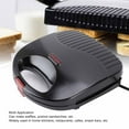 thumbnail image 3 of Waffle Maker,Double Sided Stick Proof 750W Fast Heat Up Breakfast Machine,Non Stick Coating,ABS Aluminum Material,for Home Kitchen Restaurant, 3 of 7