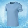 thumbnail image 2 of Kaemgyyd Big and Tall Compression Shirt Men Summer Lightweight Breathable Short Sleeve Crew Neck Tees Tops for Running Sport Workout, 2 of 5