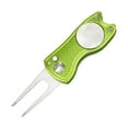 thumbnail image 1 of Golf Repair Tool Pitch Groove Cleaner Golf Marker Light Green, 1 of 8