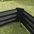 thumbnail image 3 of Bianlte 6×3×1ft Outdoor Metal Raised Garden Bed for Plants,Vegetables,and Flowers,Black, 3 of 7