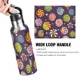 thumbnail image 4 of Yayeee 20oz Insulated Water Bottle Double Wall Stainless Steel with Flip Straw Lid, Galactic Candy, 4 of 7
