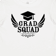 thumbnail image 4 of Inktastic Grad Squad with Graduation Cap and Wings Boys or Girls Baby T-Shirt, 4 of 5