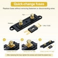 thumbnail image 4 of 2 Set 250 A 32 V ANL Fuse Holder Kit 250 A Fuse 0/2/4/8 Gauge AWG Inline Fuse Block Fuse Box Automotive Fuse Block, 4 of 5
