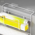 thumbnail image 6 of Six-Layer Refrigerator Hanging Rack, Multifunctional Alloy Spice Organizer Shelf for Kitchen, 26.77x11.02 Inches, White, 6 of 6