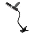 thumbnail image 1 of 18906-005 - CLIP Grossissant LED Lampe 3X Col de Cygne FLEXIBLE Noir, 1 of 1