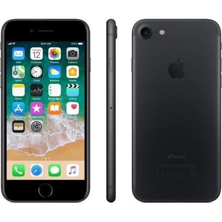Apple iPhone 7 A1778 32GB Matte Black AT&T Only - A Condition