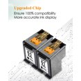 thumbnail image 4 of KALOKING Higher Yield 61XXL Ink Cartridge Black Replacement for HP 61XL Ink 61 XL Ink Cartridge, More Pages,2Pack, 4 of 6