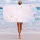 thumbnail image 4 of Beach Towels Bath Towels Large Rectangle Towels Fiber Towels Flowing Series 75x150cm, 4 of 6