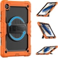 thumbnail image 4 of Timoom Case for Samsung Galaxy Tab A8 10.5 Inch 2022 , Case with Screen Protector Pencil Holder , Hand Strap Shoulder Strap , Kids Shockproof Silicone Rugged Cover Tablet Tab A8, 4 of 7