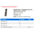 thumbnail image 2 of Breather Hose - Compatible with 1997 - 2000 Honda Civic D16Y7 1998 1999, 2 of 2