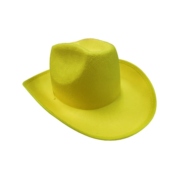 Adult's Rodeo Yellow Cowboy Hat Costume Accessory