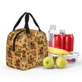 thumbnail image 6 of Lsque Vintag Ancient Sailboats Pattern Lunch Bag Women/Men Insulated Lunch Box,Small Leakproof Cooler Food Lunch Containers Reusable High Capacity Lunch Tote Bags, 6 of 6