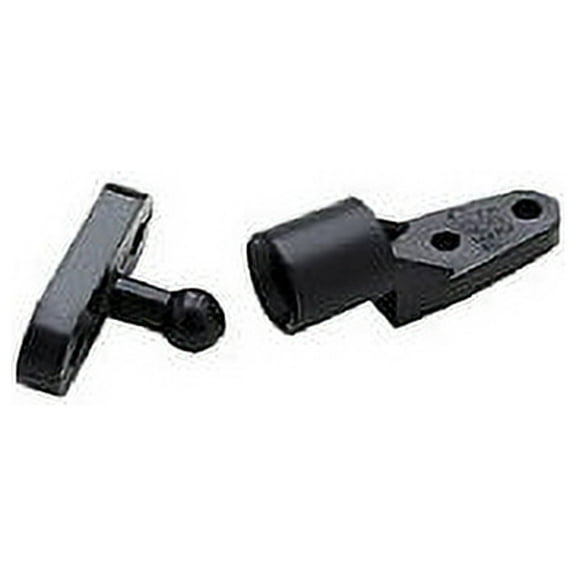 Seachoice 35971 Black Plastic Door Catch, 1 Pair