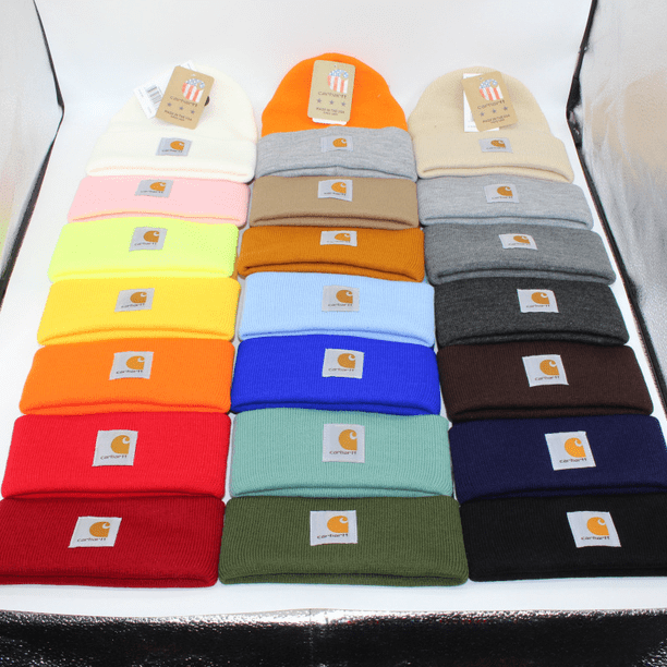 Gorro frío y cálido de color sólido para hombre y mujer, moda europea y estadounidense, gorro de punto de lana para esquiar en pareja