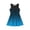 Royal Blue, variant on Grblisyd Girls Summer Dress Casual Sleeveless Gradient A-line Dress Flowy Crew Neck Tank Dress 7-8 Years