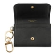 thumbnail image 3 of Tory Burch Women's Emerson Small Saffiano Leather Flap Card Case (Black), 3 of 6
