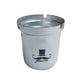 thumbnail image 1 of Cenicero metálico con tapa, cenicero para el hogar, decoración moderna de oficina, accesorios para fumar de gran volumen, organizador de escritorio portátil, marco de metal, para oficina., 1 of 8