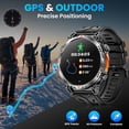 thumbnail image 2 of Smartwatch Militar Mingdaln GPS/Brújula con Asistente de Voz GPT, 2 of 9
