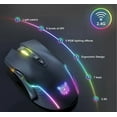 thumbnail image 3 of STARLIGHT- Onikuma Cw905 Gaming Mouse Black - Bluetooth Mouse - Gaming Without Cable, 3 of 6