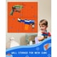 thumbnail image 3 of Estante de almacenamiento Skywin Peg Board para pistolas Nerf, color naranja, 3 of 7