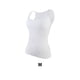 thumbnail image 5 of Minnieouse Chaleco adelgazante de verano para mujer, camisetas de apoyo para el pecho para entrenamiento de ejercicio para mujer, ropa deportiva Camisetas sin mangas Blanco METRO, 5 of 6