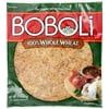 (2 Pack) Boboli 100% Whole Wheat Thin Pizza Crust 10oz