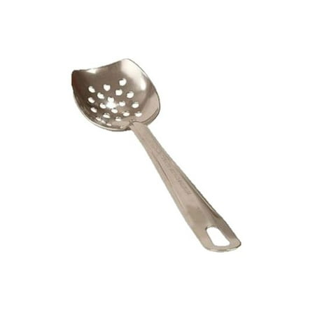 Blunt End Stainless Steel Slotted Spoon - 13